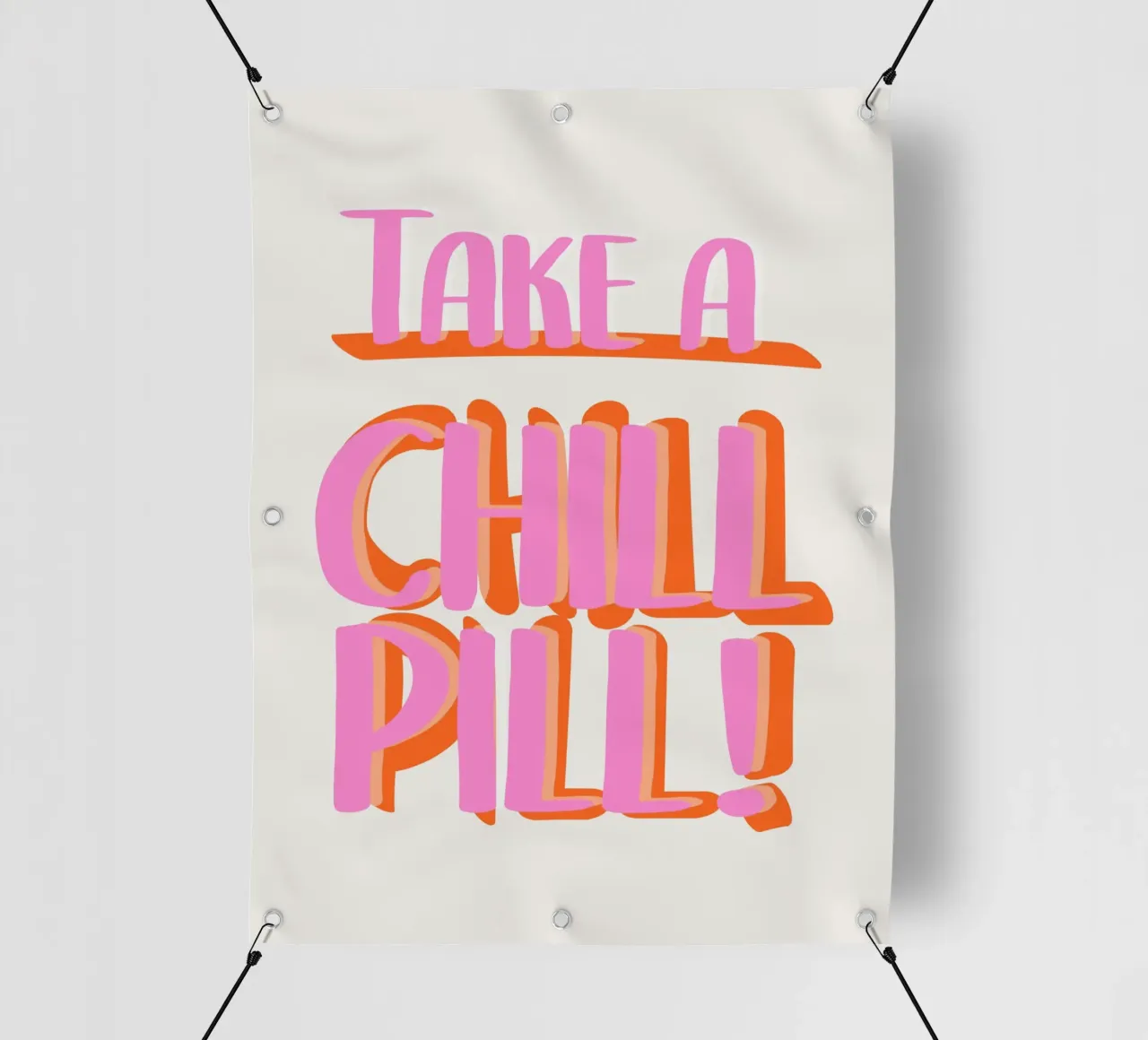 Take a chill Pill telo in pvc da Malou-Studio