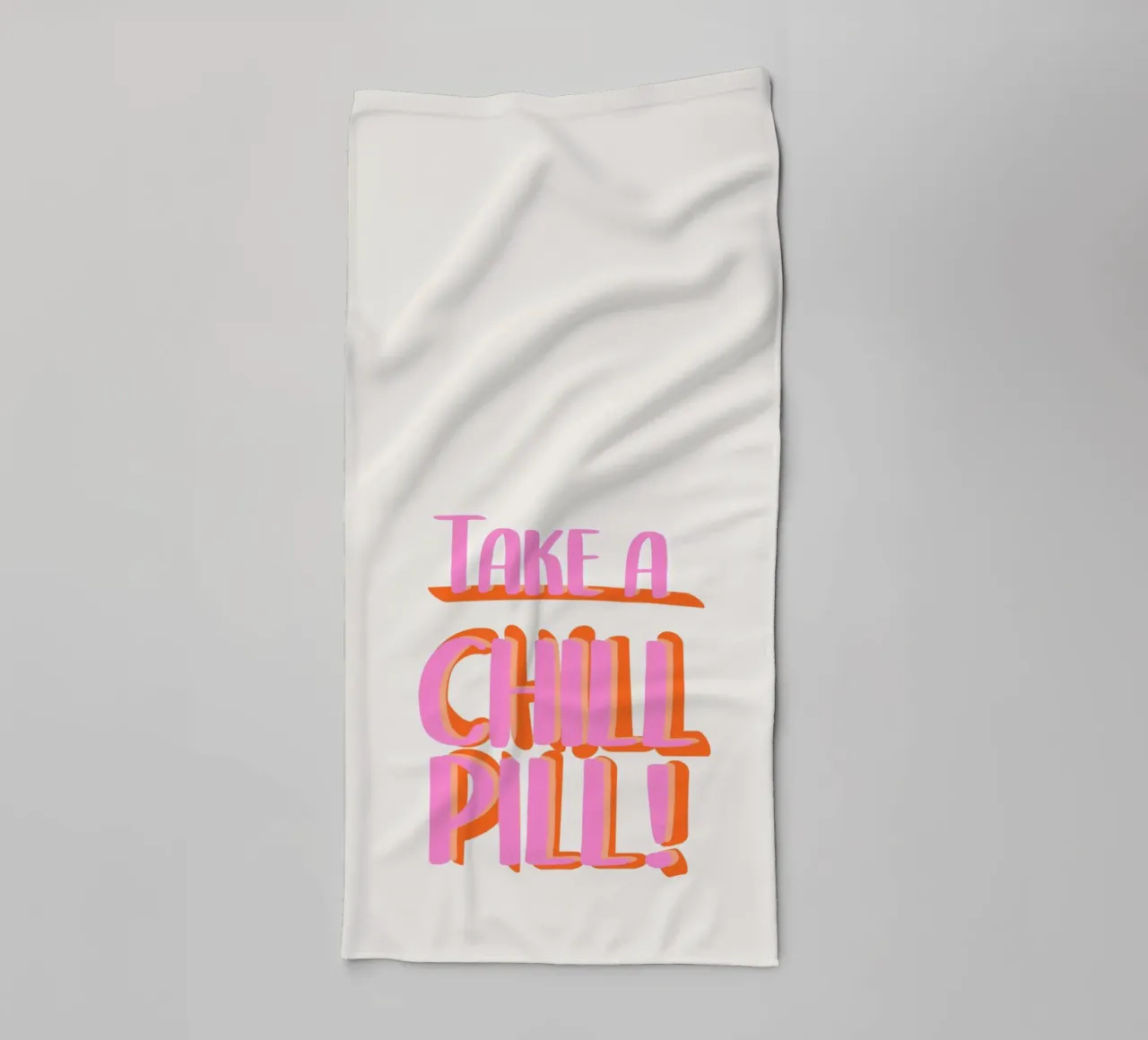 Take a chill Pill asciugamano da bagno da Malou-Studio