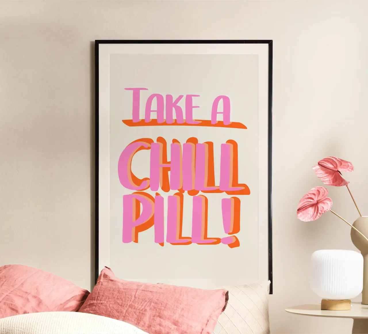 Take a chill Pill carta hahnemühle da Malou-Studio