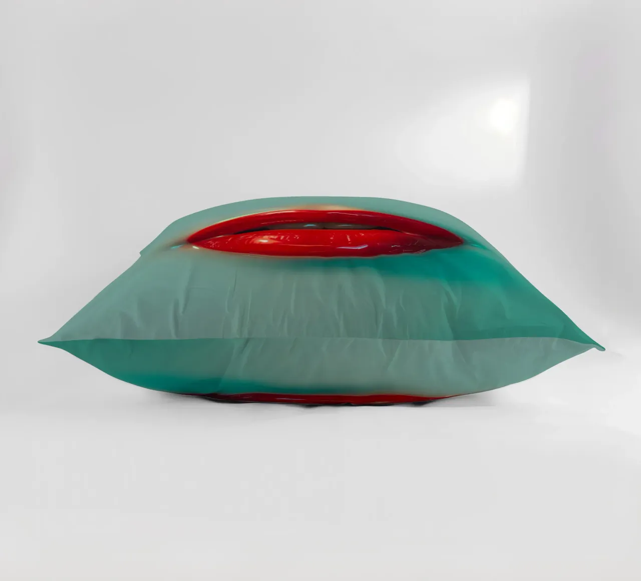 Labbra rosse cuscino da Malou-Studio