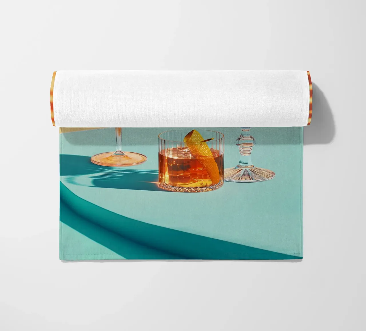 Retro Cocktails telo mare da Malou-Studio