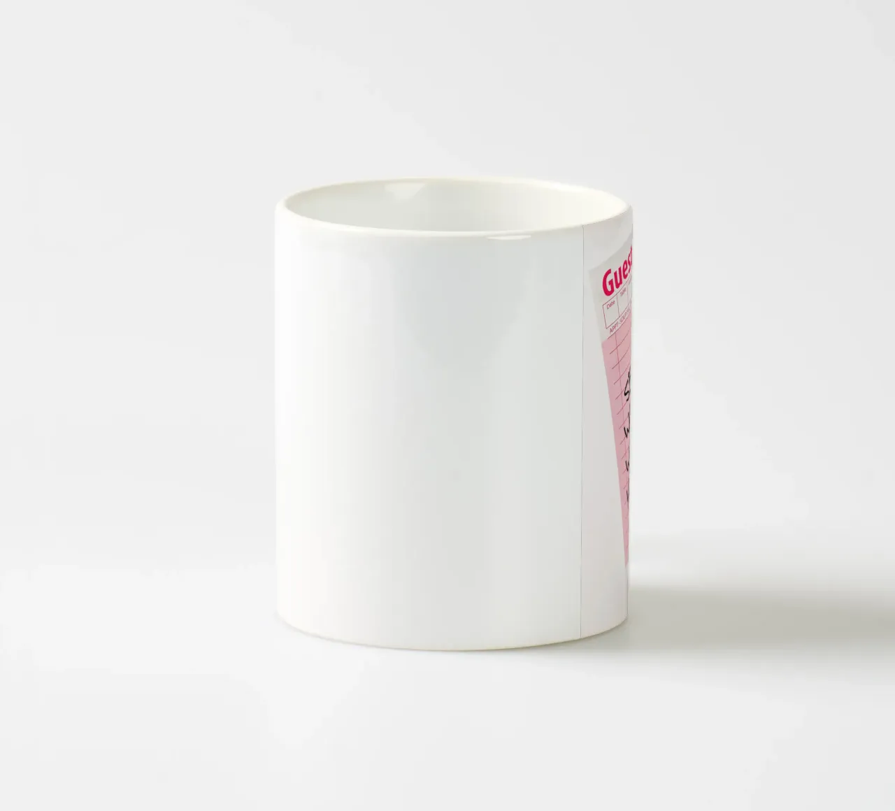 Controllo ospiti - Il server era carino tazza in ceramica da Malou-Studio