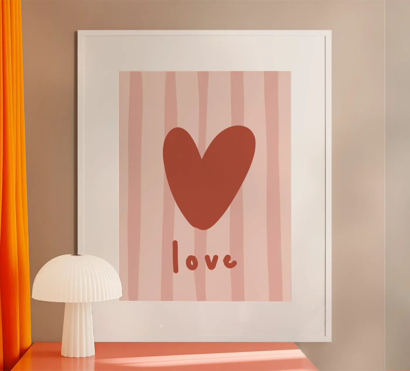 Love poster de we line studio - design