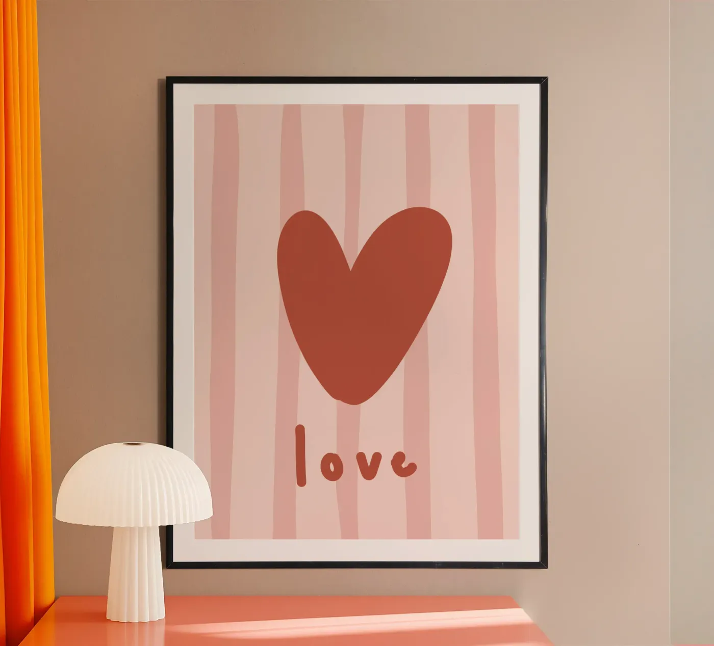 Love poster by we line studio - design