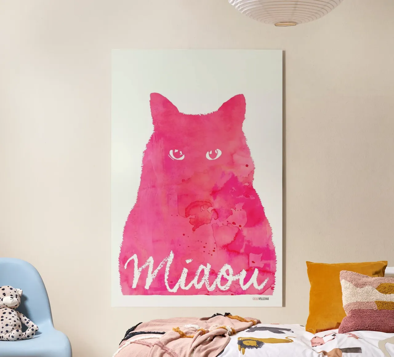 Miaou - Pink plexiglass da La Belette Rose