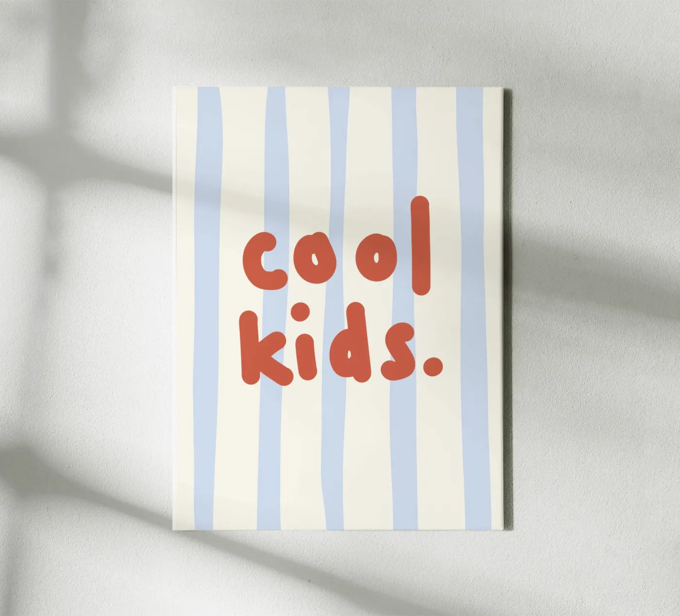 Cool kids Leinwand von we line studio - design