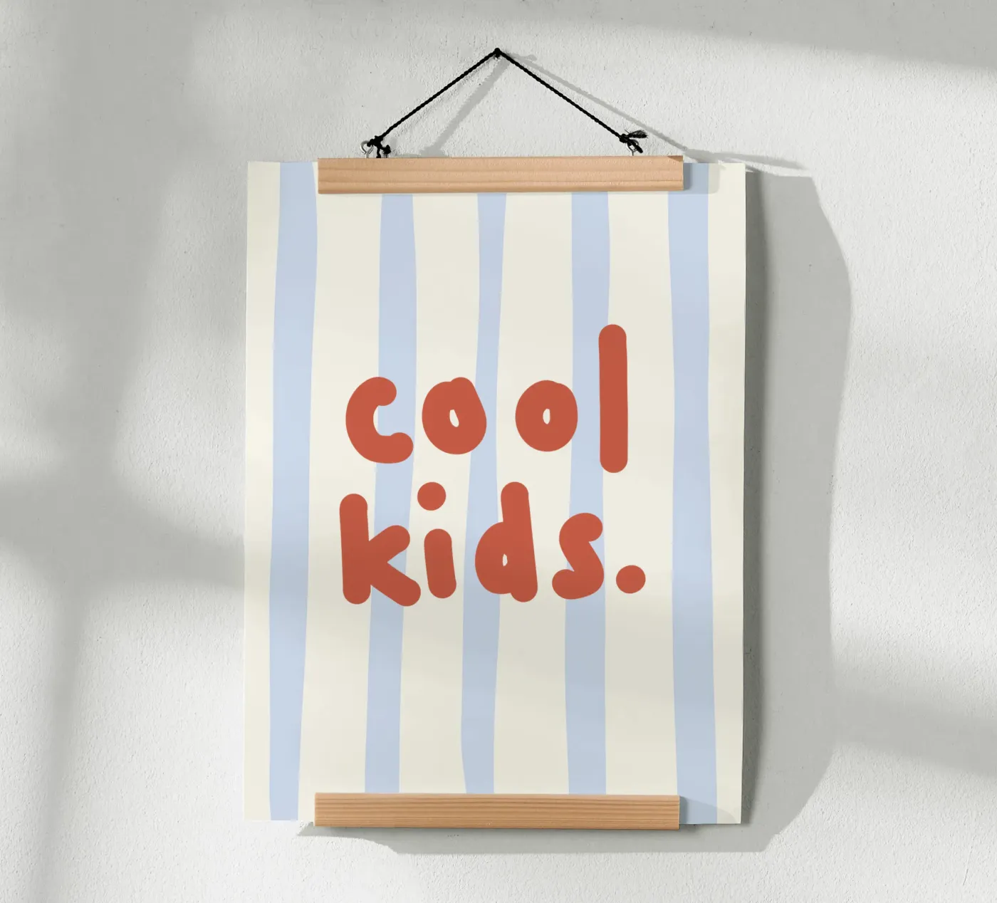 Cool kids Poster von we line studio - design