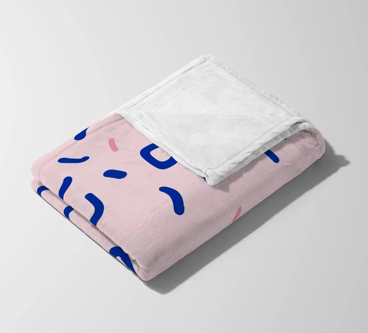 Rosa Sprinkles coperta in pile da Malou-Studio