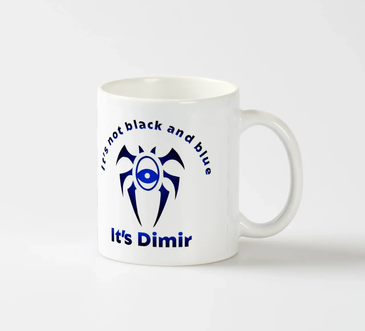 Non è nero e blu È Dimir tazza in ceramica da Loobs