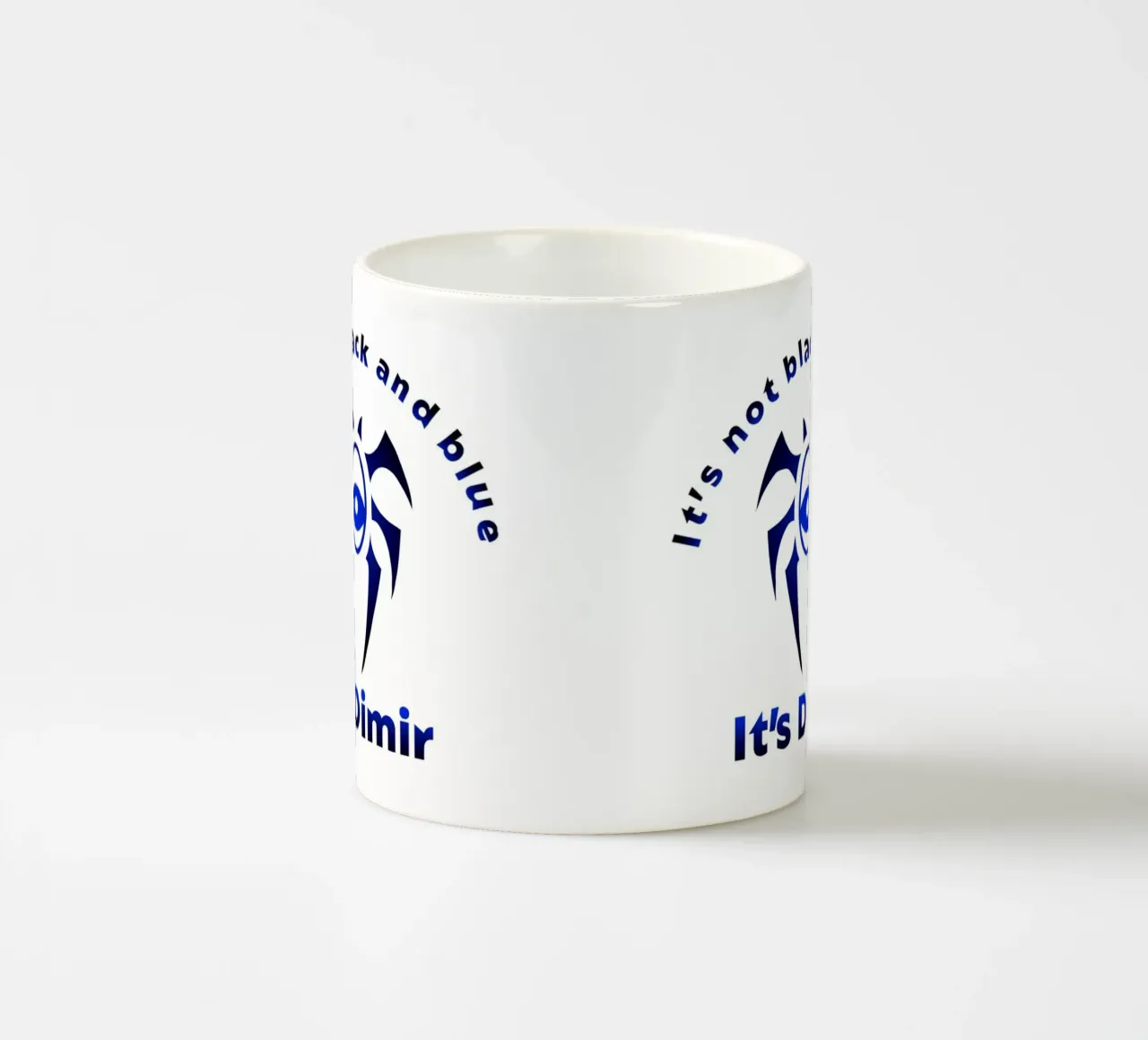 Non è nero e blu È Dimir tazza in ceramica da Loobs