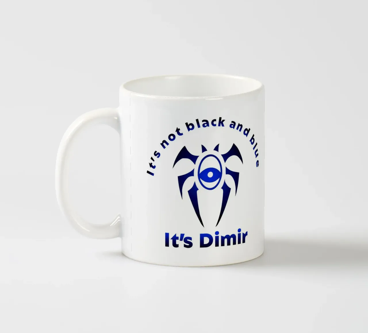 Non è nero e blu È Dimir tazza in ceramica da Loobs