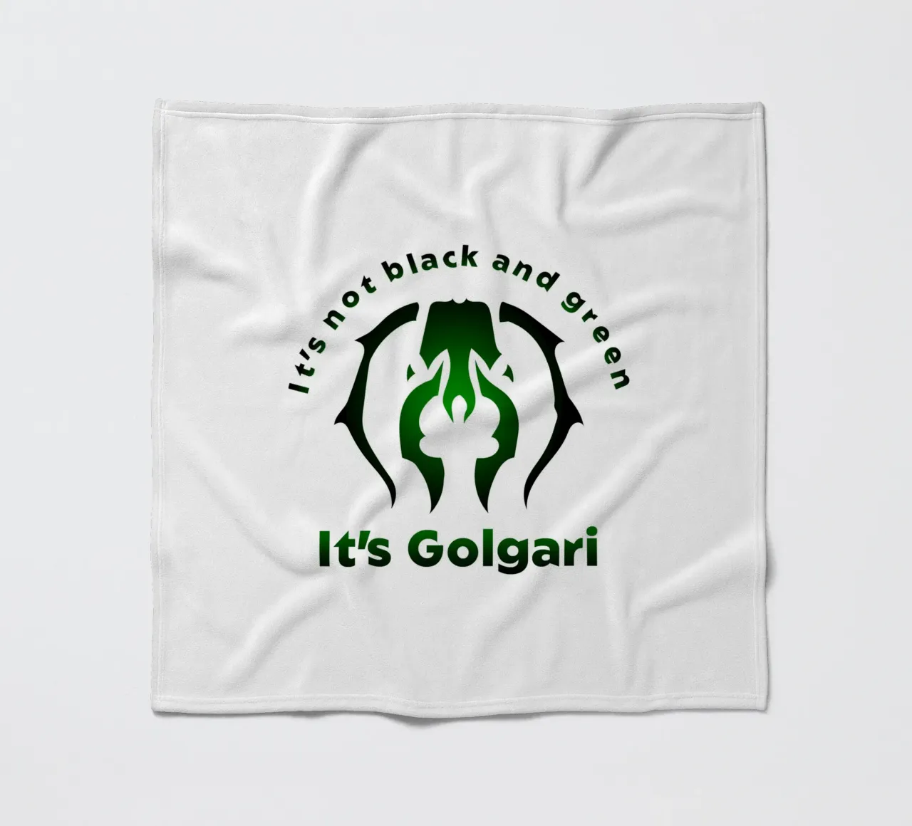 Non è nero e verde, è Golgari. coperta in pile da Loobs