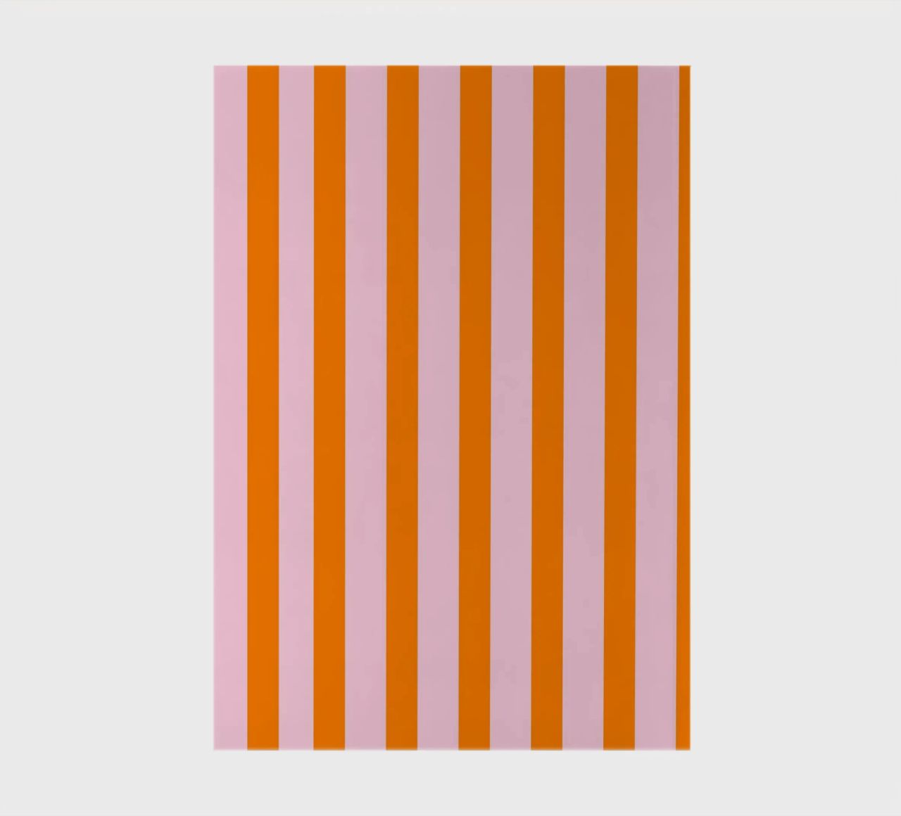 Bonjour - Rayures Orange carnet de notes de Malou-Studio