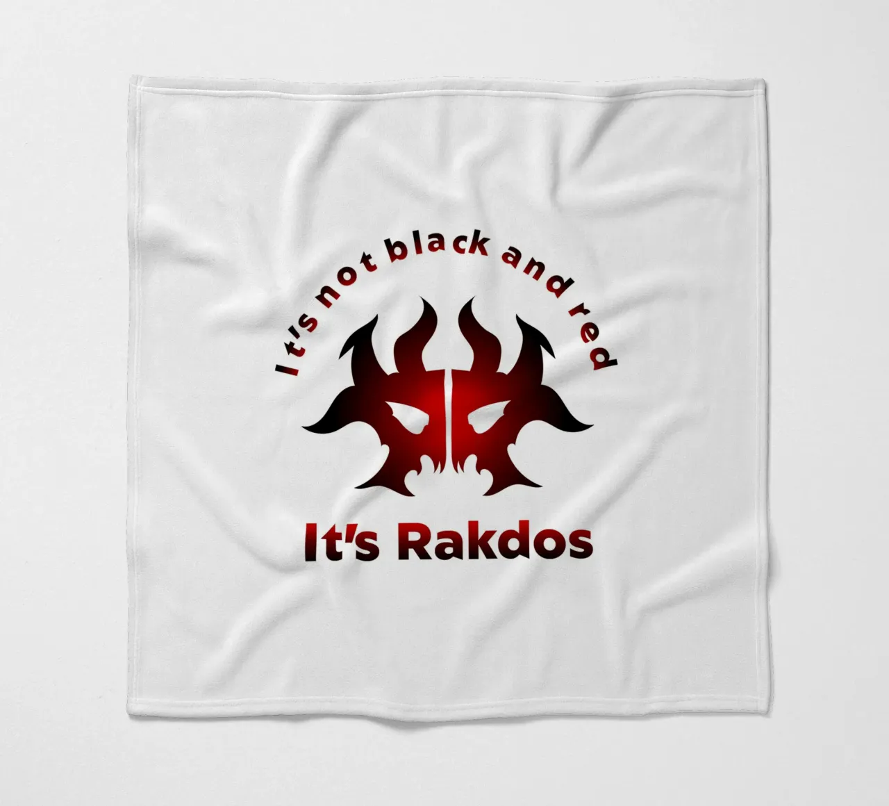 Non è nero e rosso È Rakdos coperta in pile da Loobs