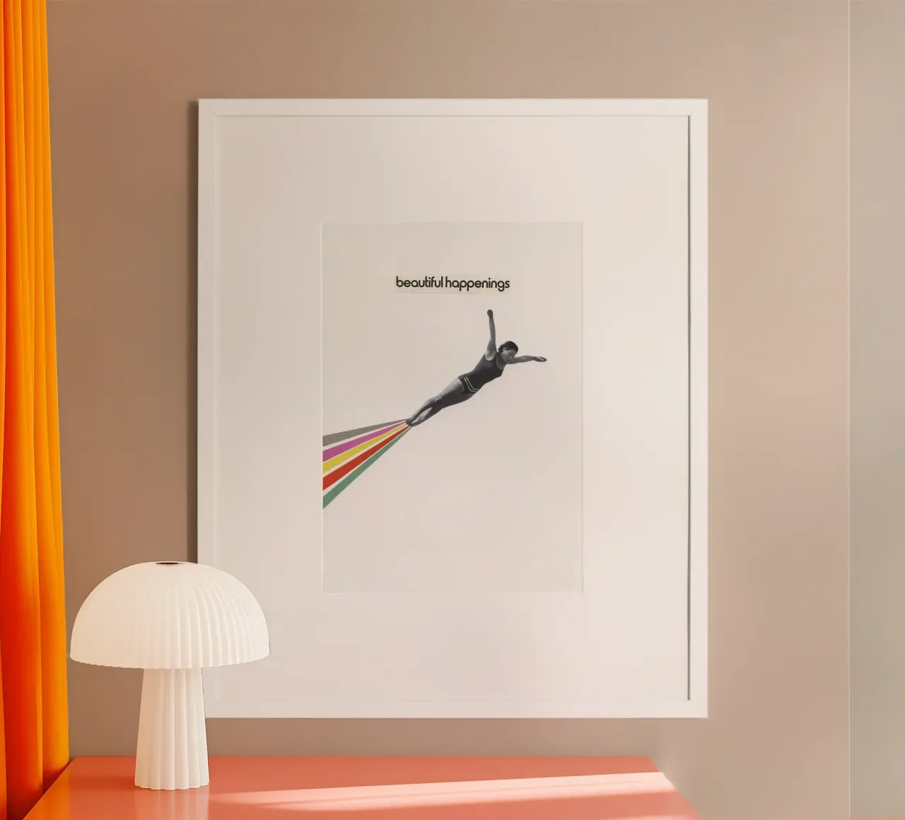 Bellezze e avvenimenti poster da Cassia Beck Collage