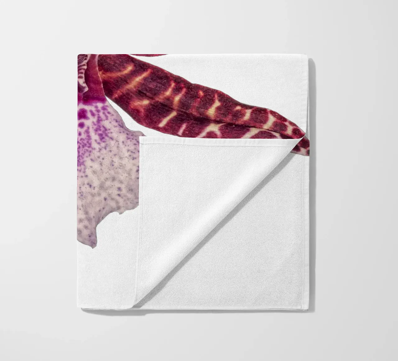 Bellezza squisita: Orchidea rossa telo mare da Curious Collections by Marielle Leenders