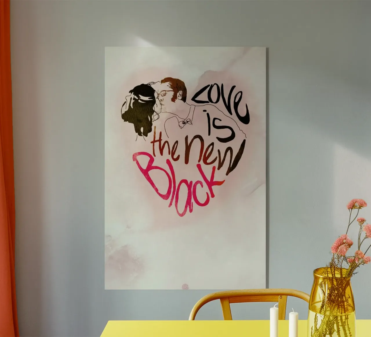 The New Black plexiglass da La Belette Rose