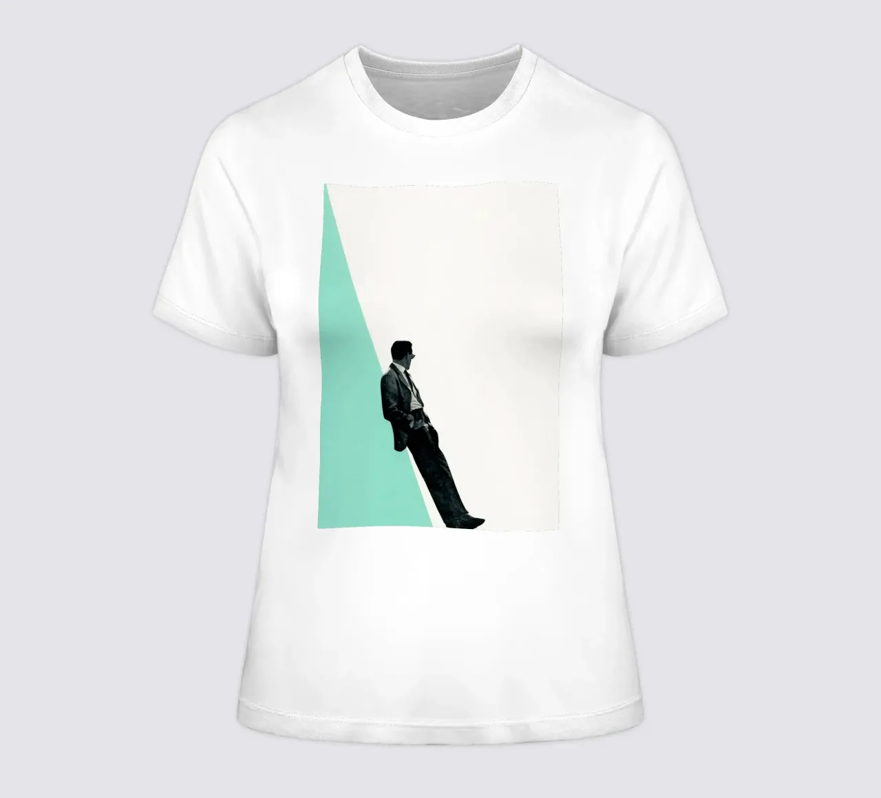 Fresco como un pepino camiseta de mujer de Cassia Beck Collage