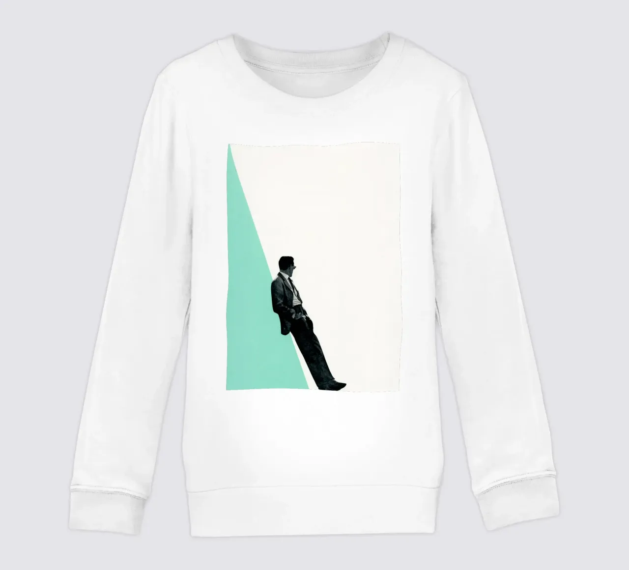 Fresco como un pepino sudadera para niño de Cassia Beck Collage