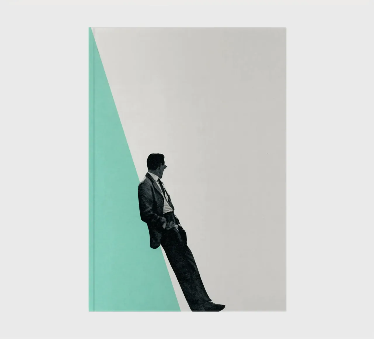 Cool as a Cucumber notebook by Cassia Beck Collage