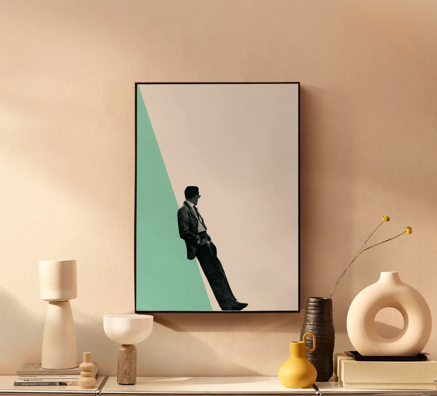 Freddo come un cetriolo plexiglass da Cassia Beck Collage