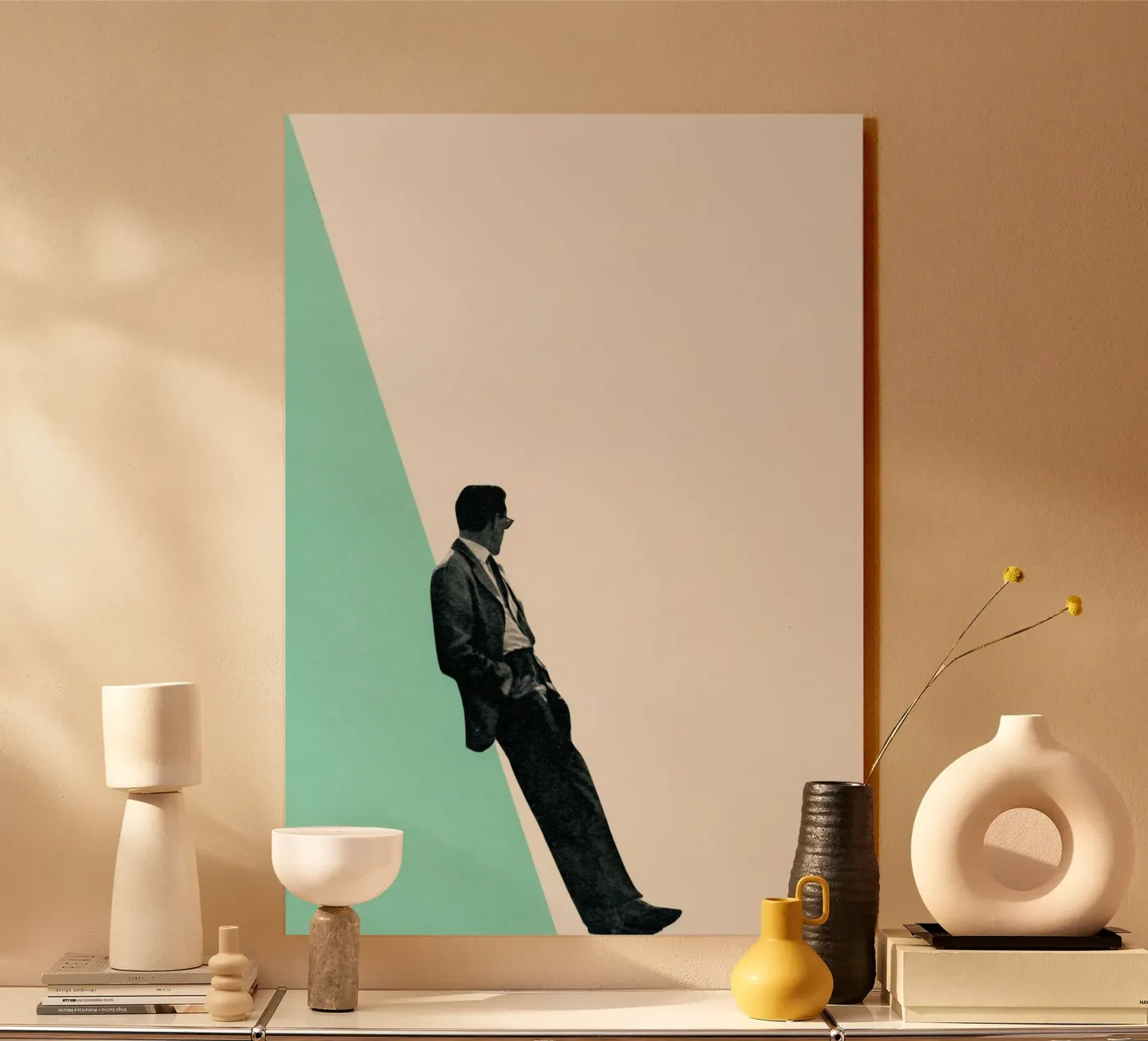 Freddo come un cetriolo plexiglass da Cassia Beck Collage