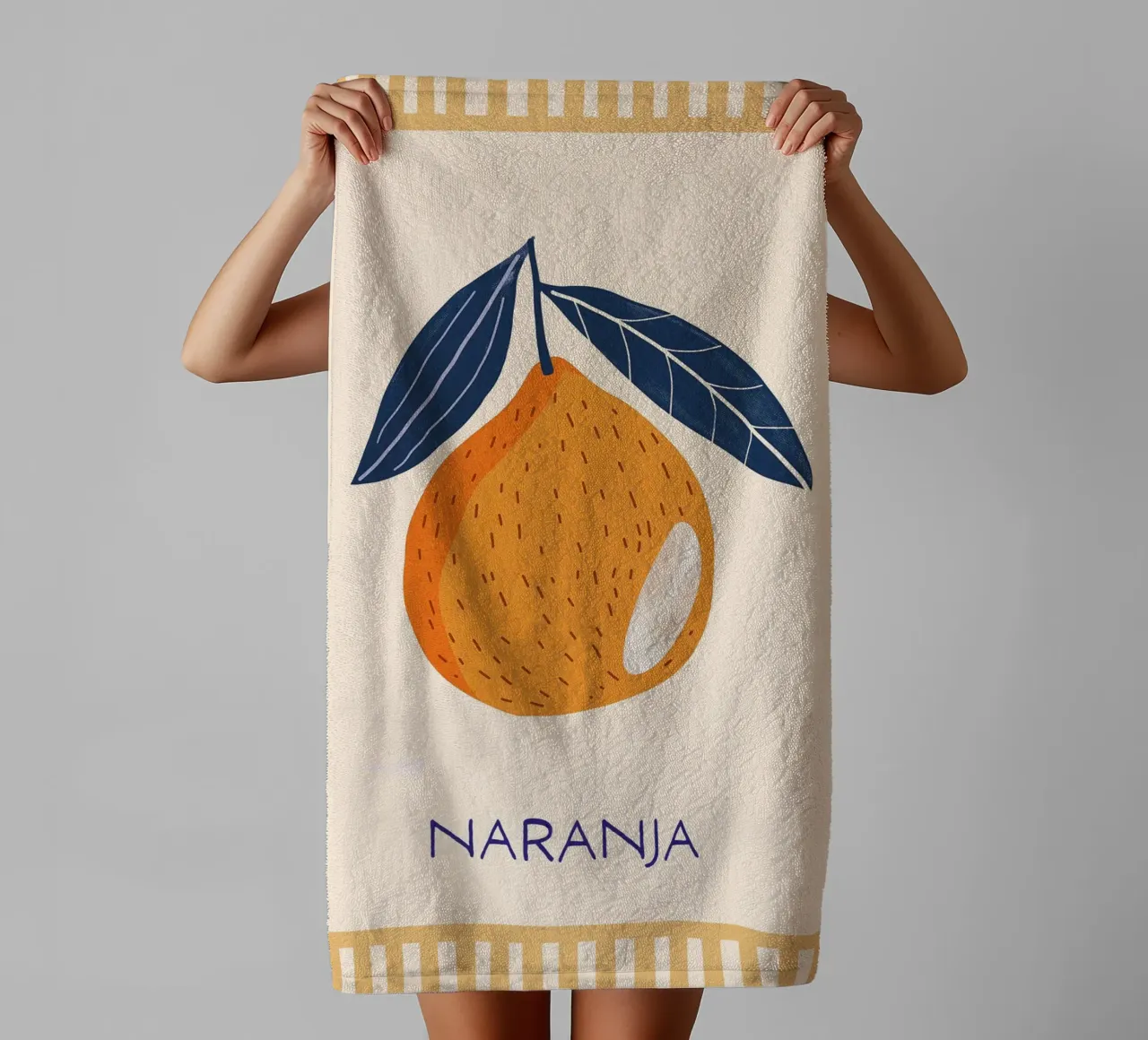 Estatevibes Naranja asciugamano da bagno da Malou-Studio