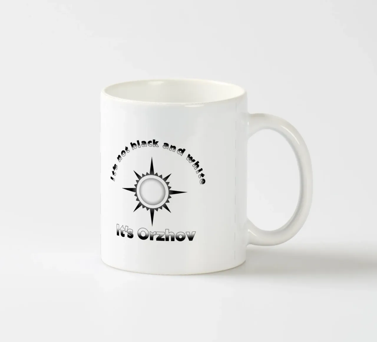 Non è bianco o nero È Orzhov tazza in ceramica da Loobs