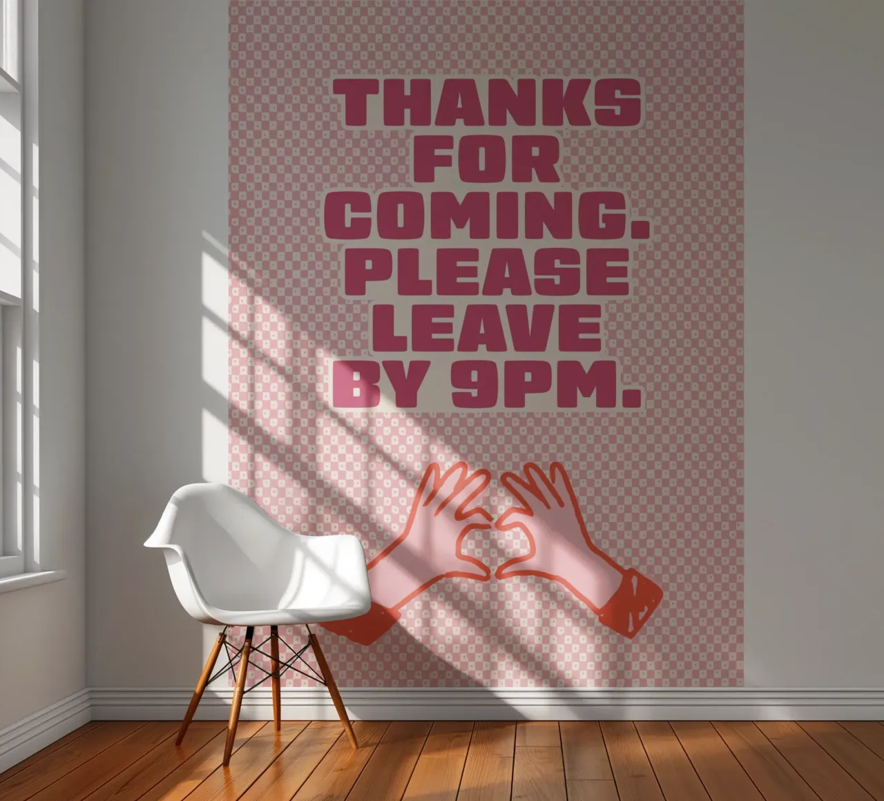 Thanks for coming. Please leave by 9pm photo wallpaper by Malou-Studio