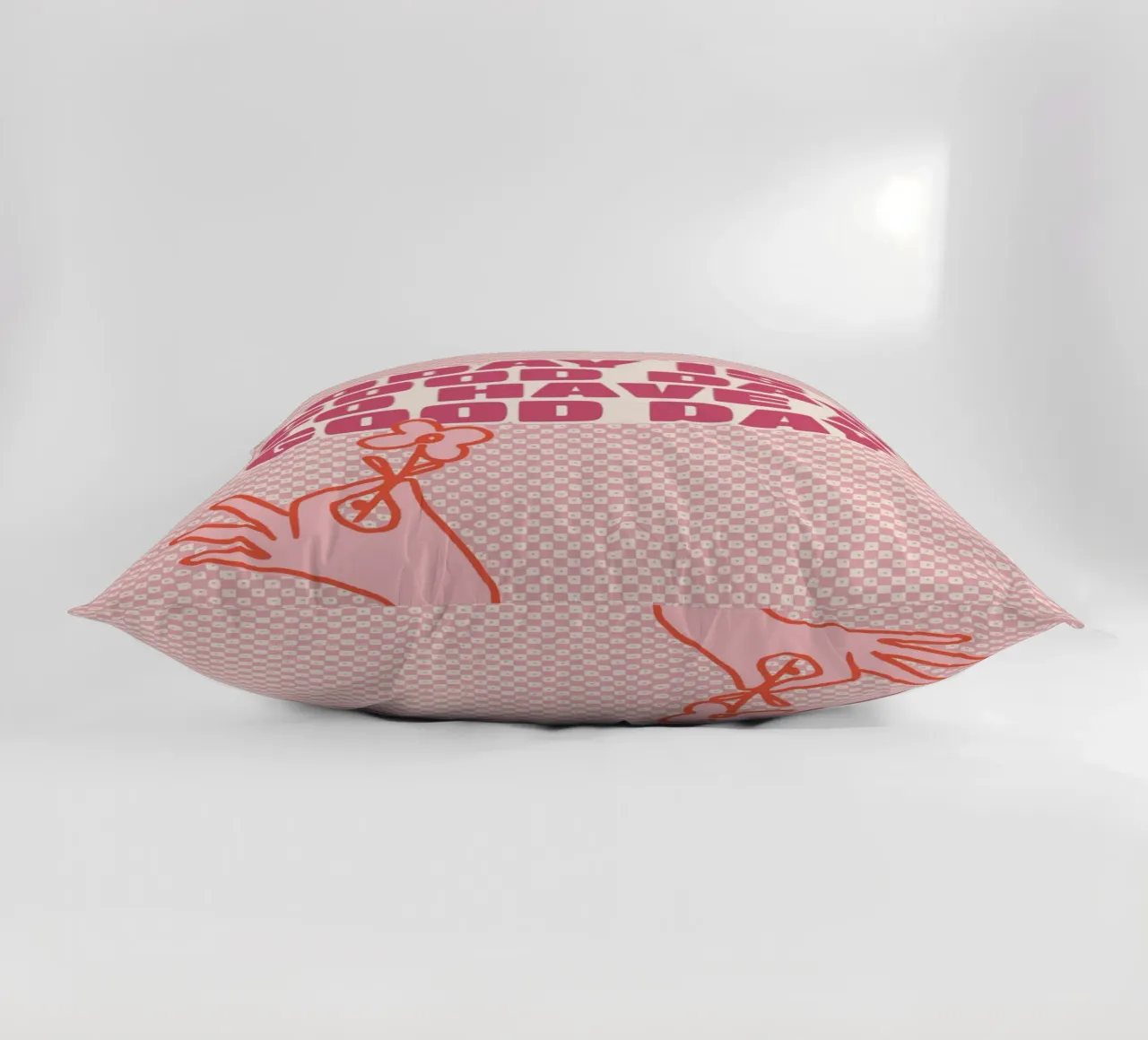Today is a good Day to have a good Day decorative cushion by Malou-Studio