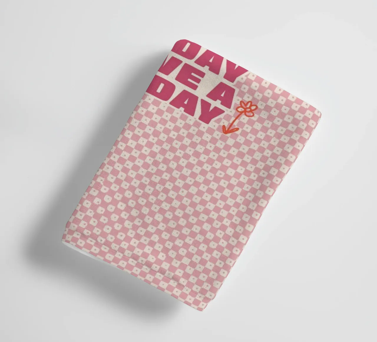 Today is a good Day to have a good Day towel by Malou-Studio