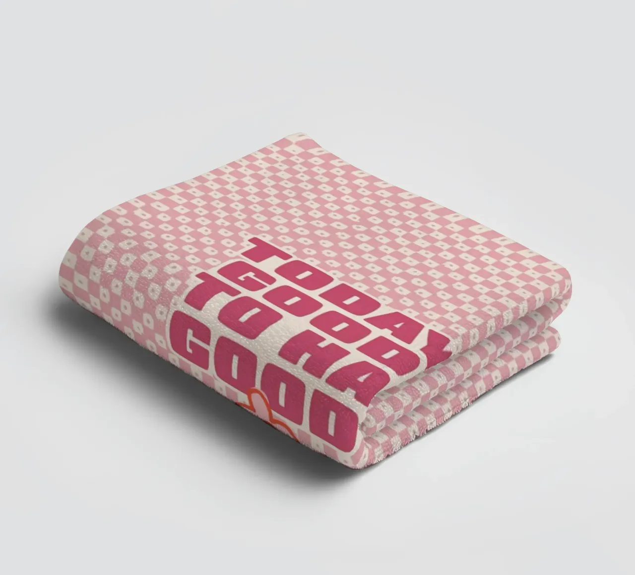 Today is a good Day to have a good Day towel by Malou-Studio