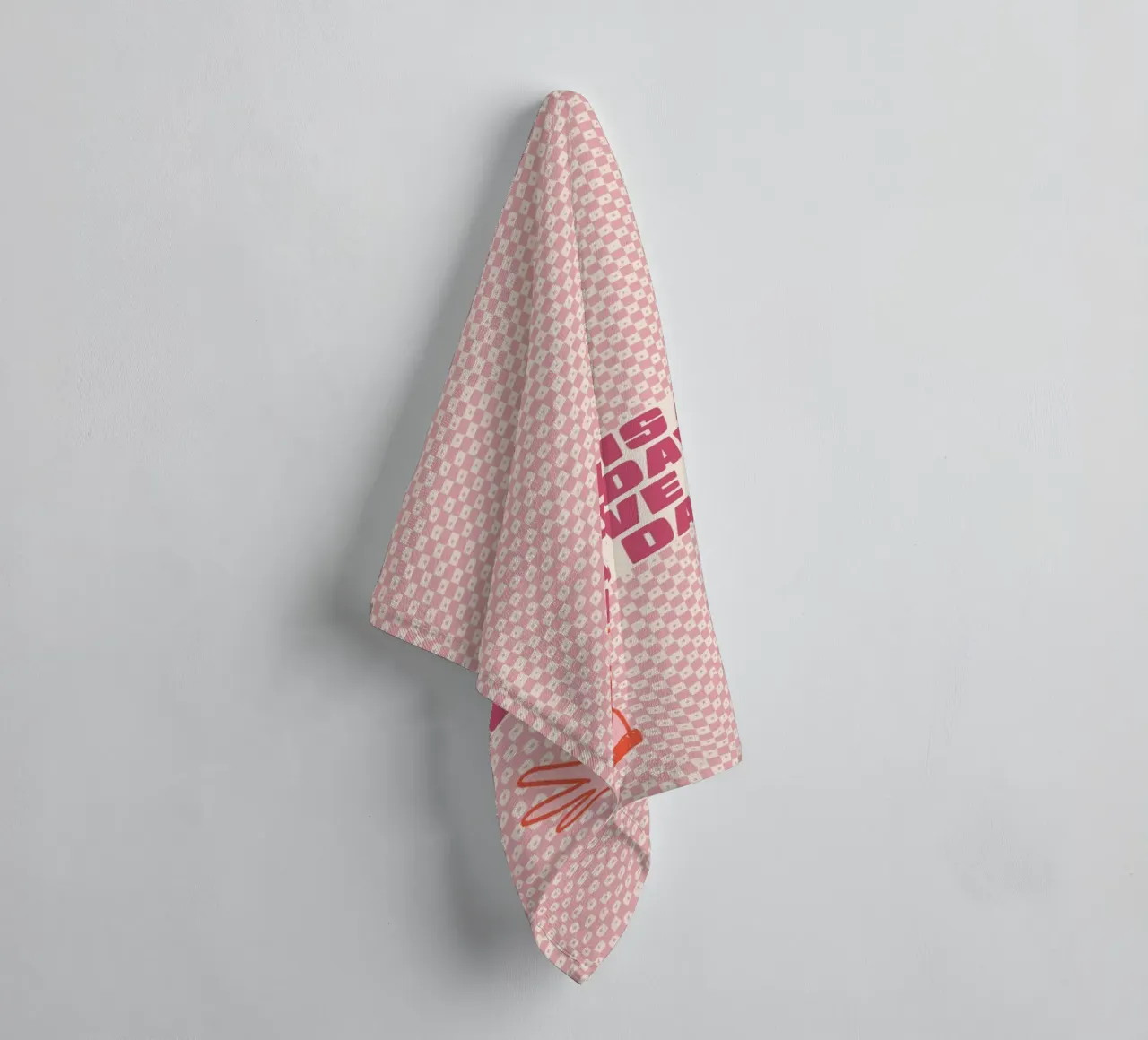 Today is a good Day to have a good Day towel by Malou-Studio
