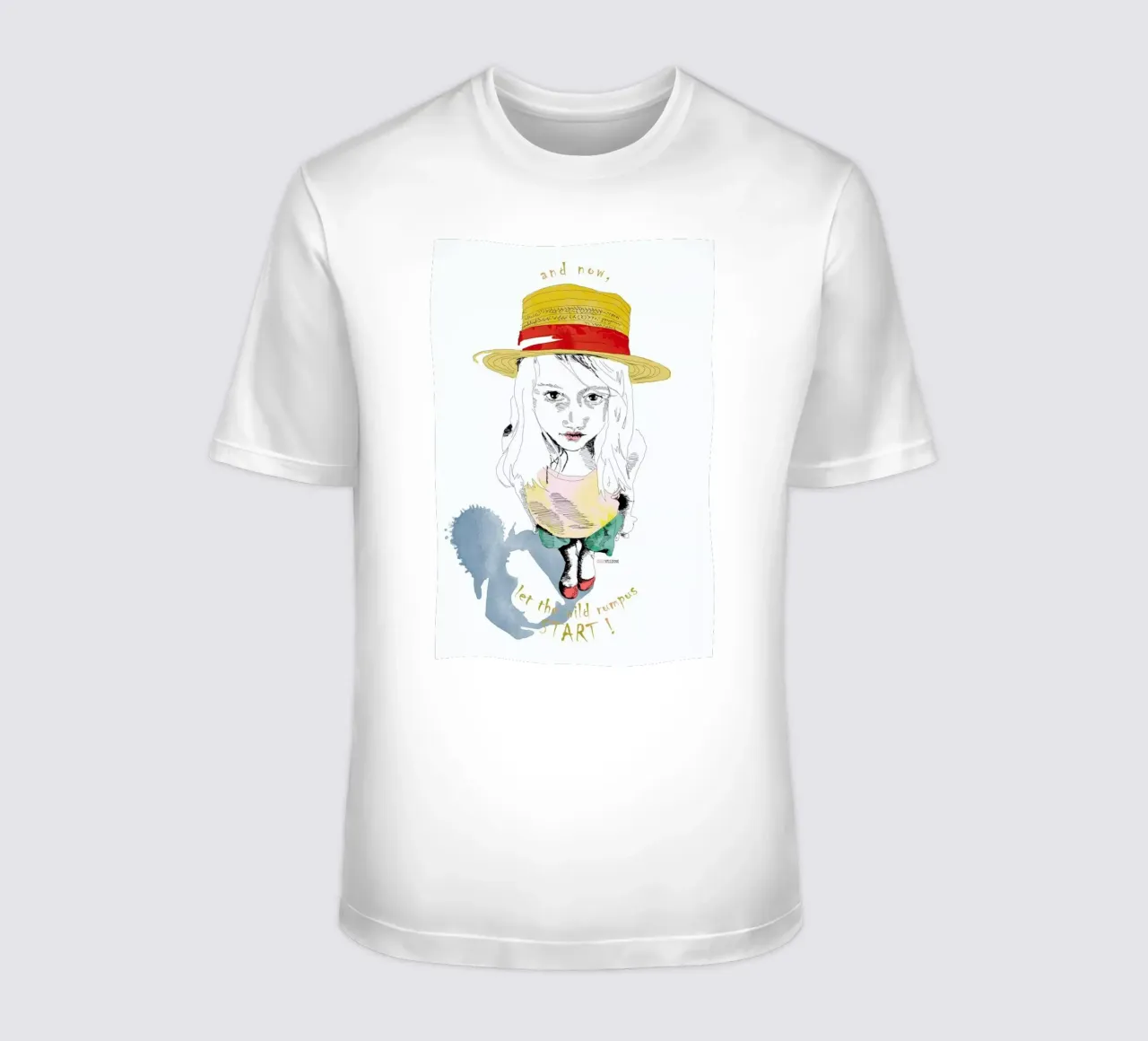 Wild Things t-shirt by La Belette Rose