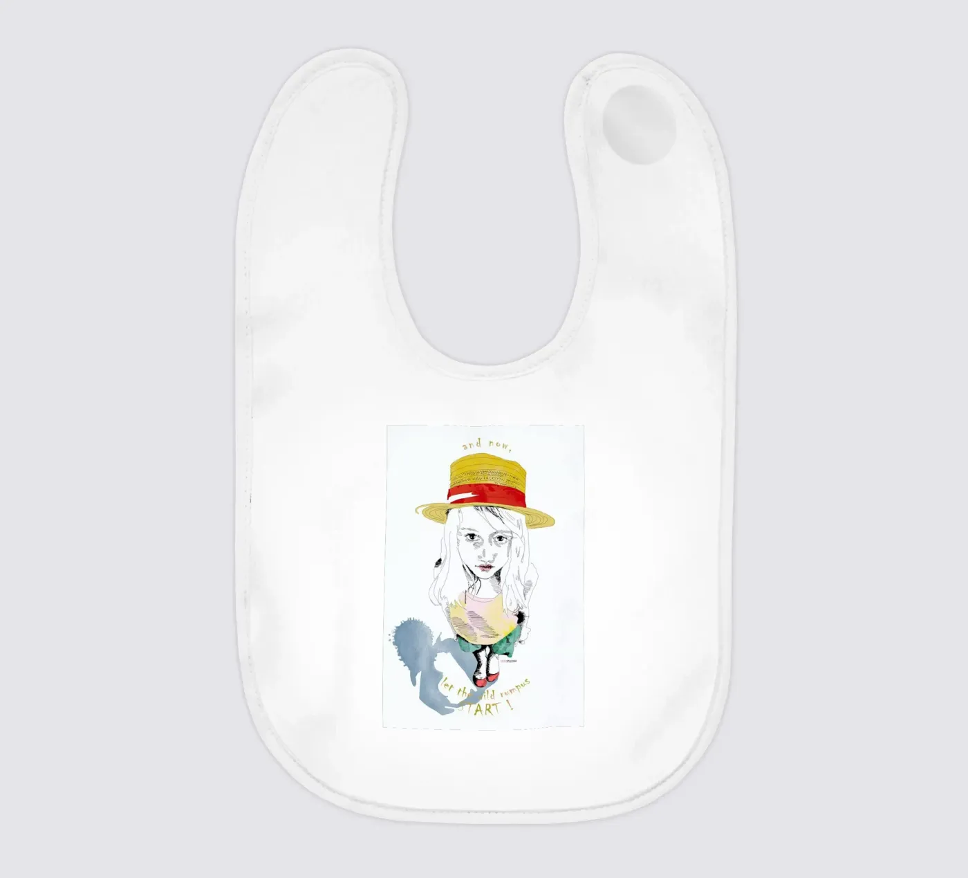 Wild Things Babylätzchen von La Belette Rose