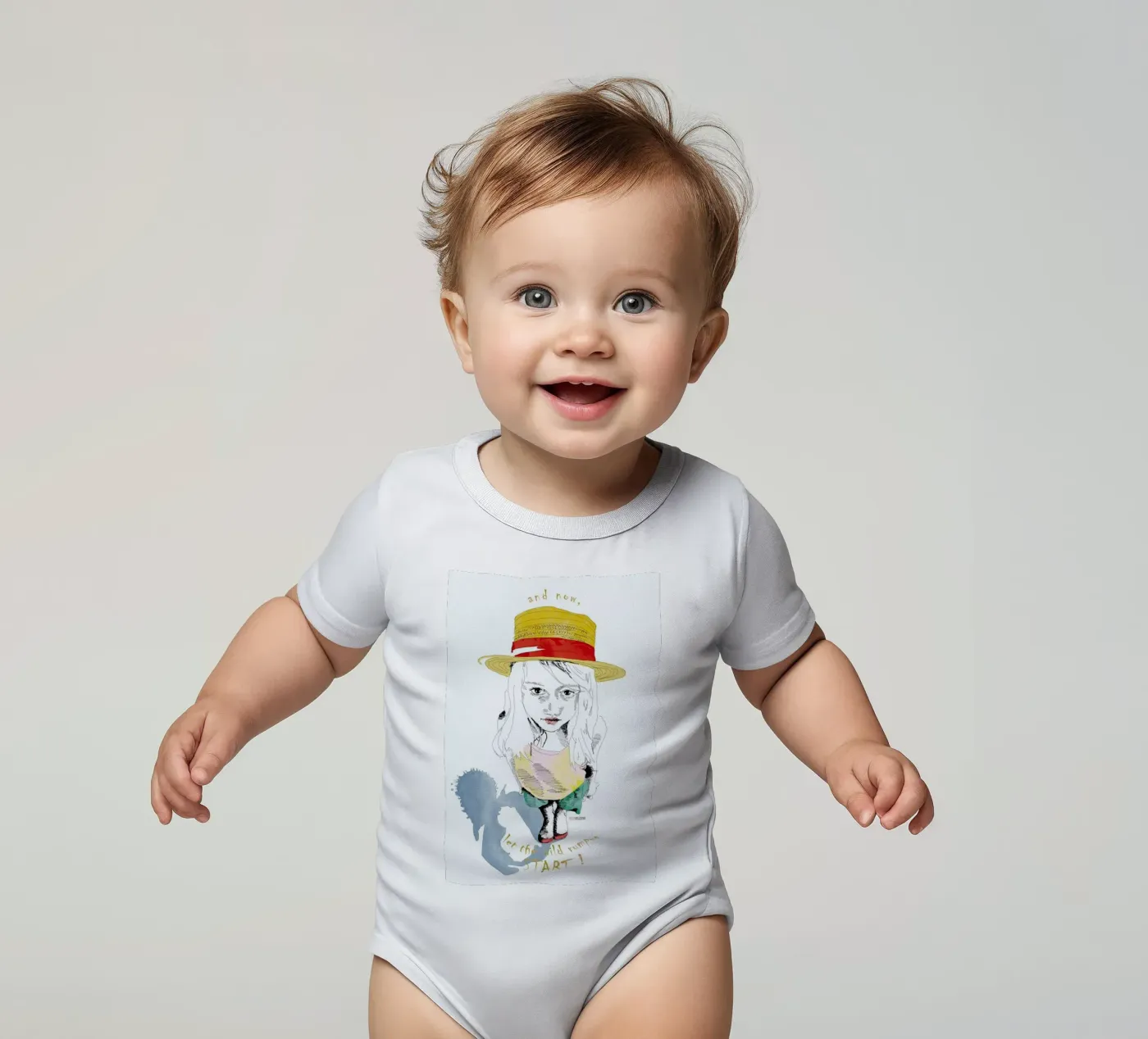 Wild Things body bébé de La Belette Rose
