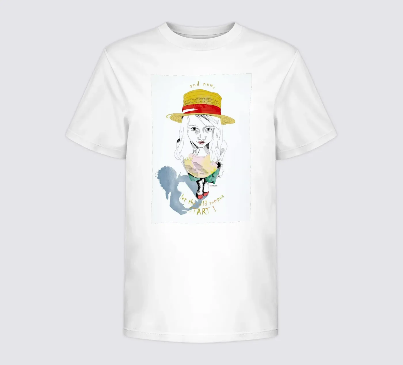 Wild Things t-shirt bambini da La Belette Rose