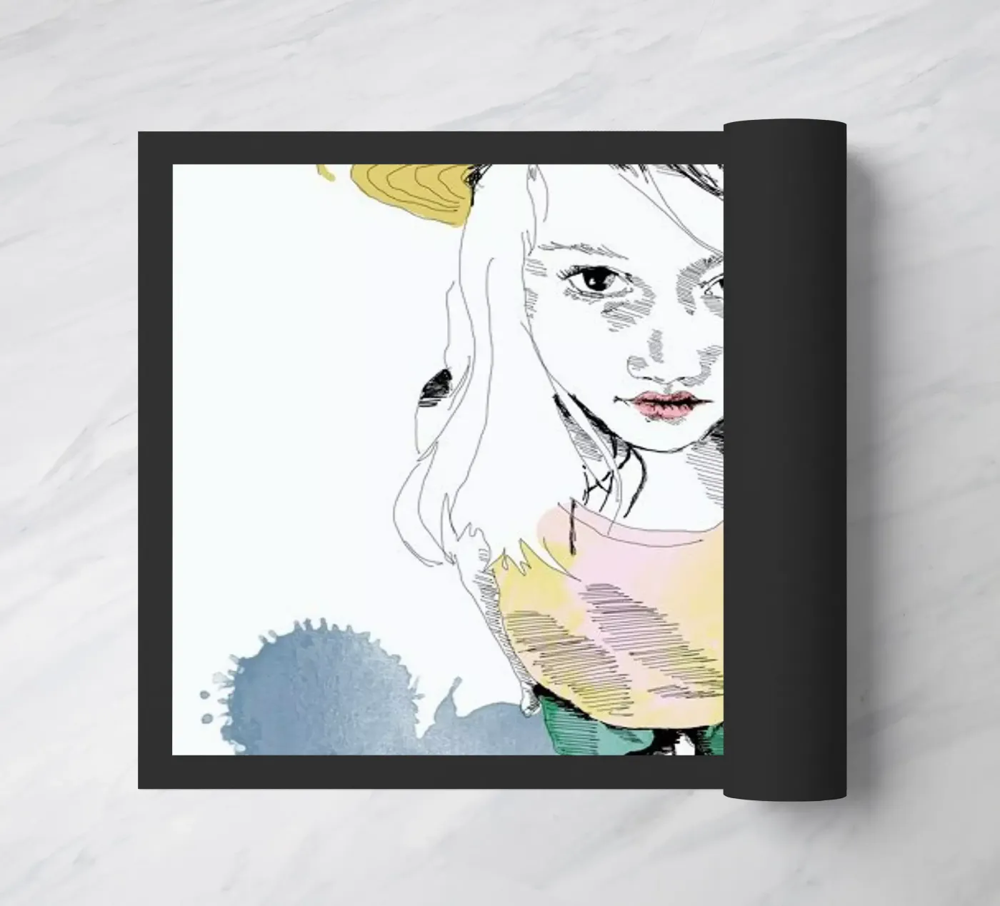 Wild Things Fußmatte von La Belette Rose