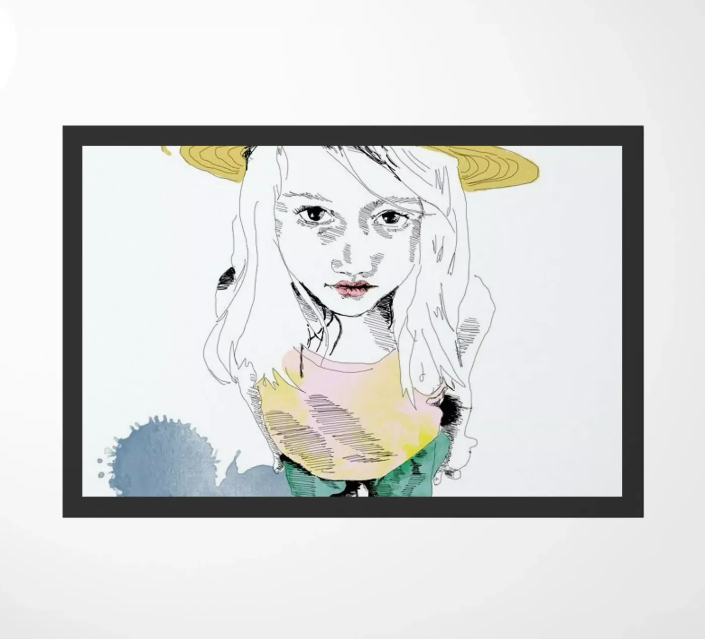 Wild Things Fußmatte von La Belette Rose