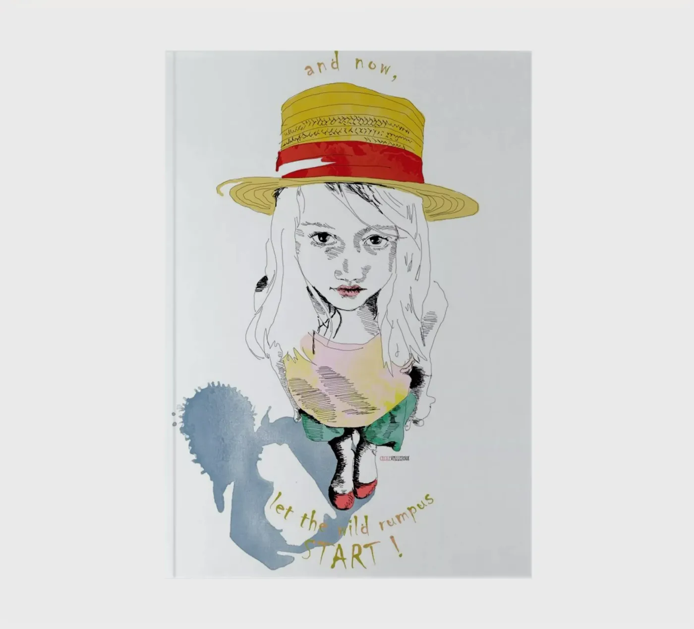 Wild Things notebook by La Belette Rose