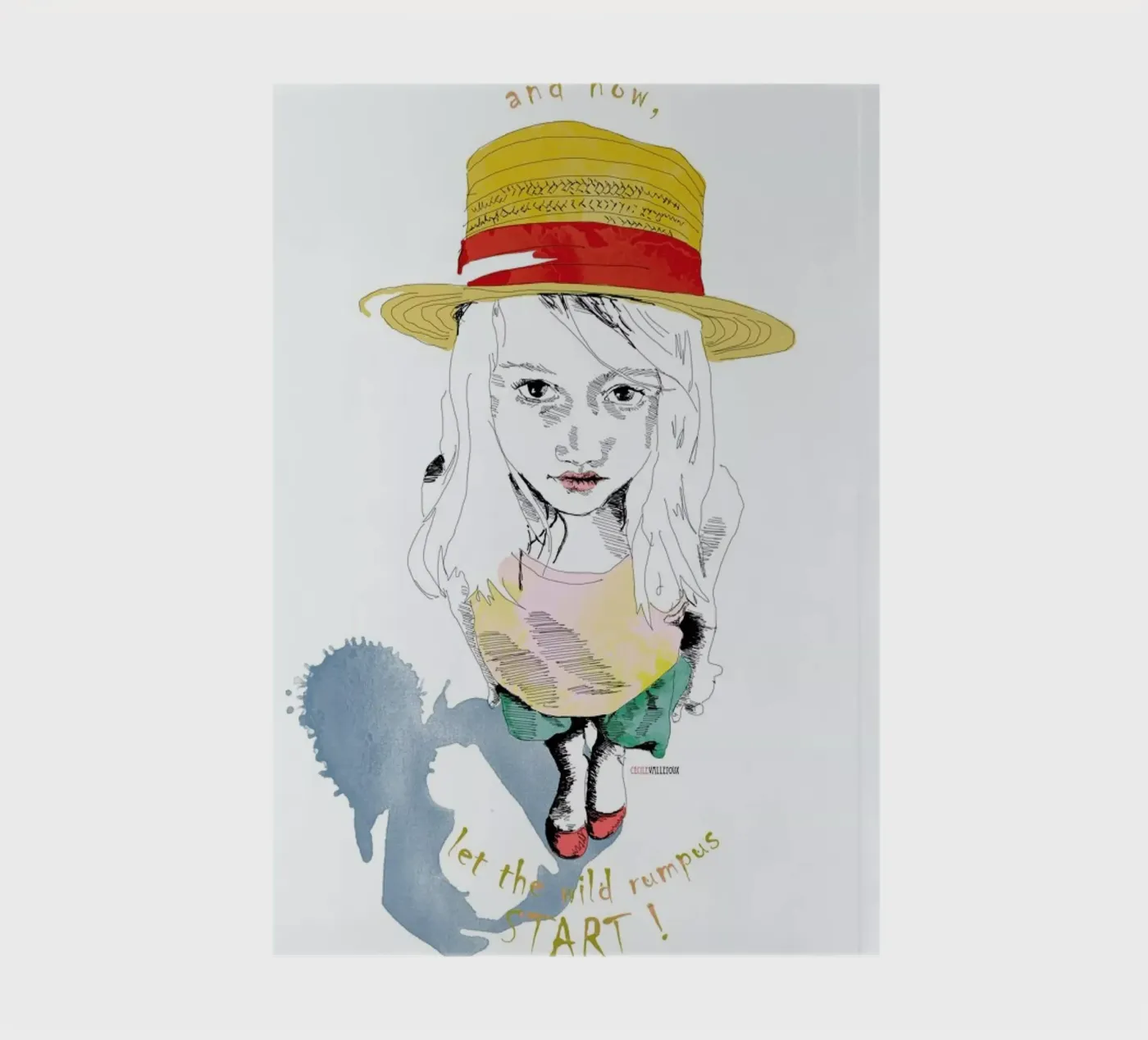 Wild Things notebook by La Belette Rose