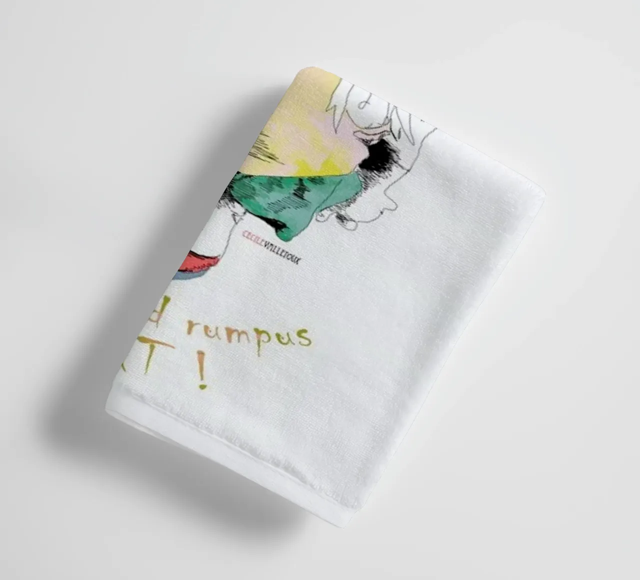 Wild Things badhanddoek van La Belette Rose