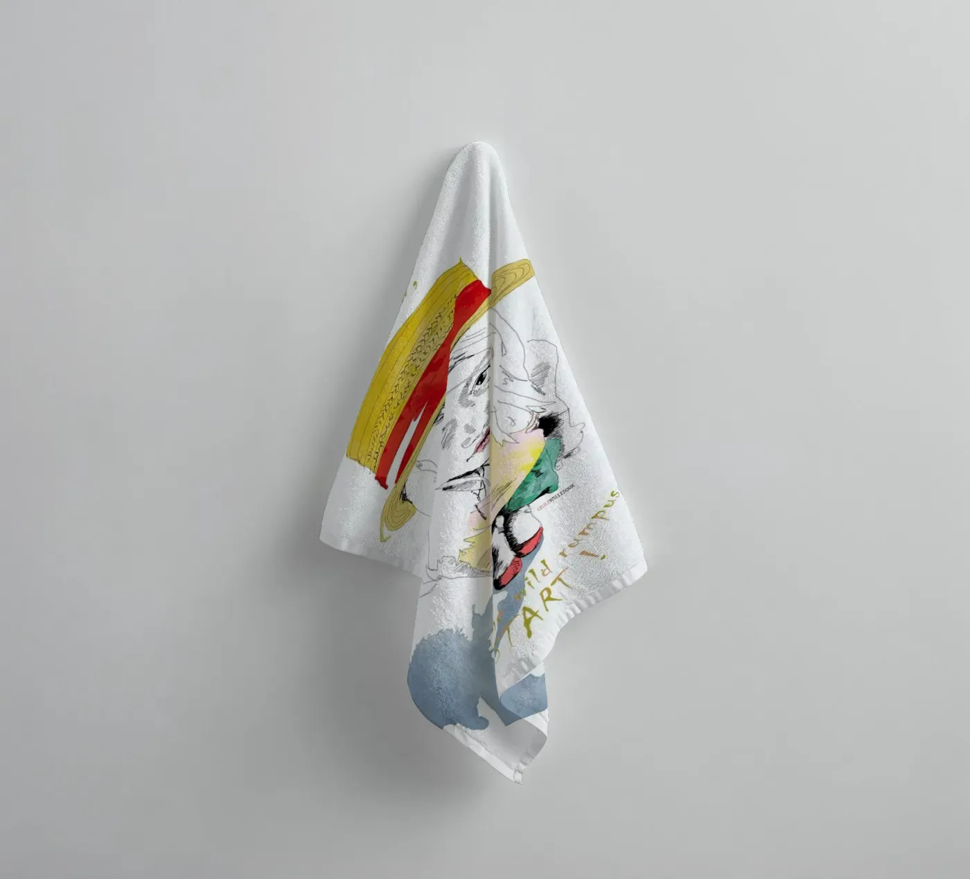 Wild Things badhanddoek van La Belette Rose