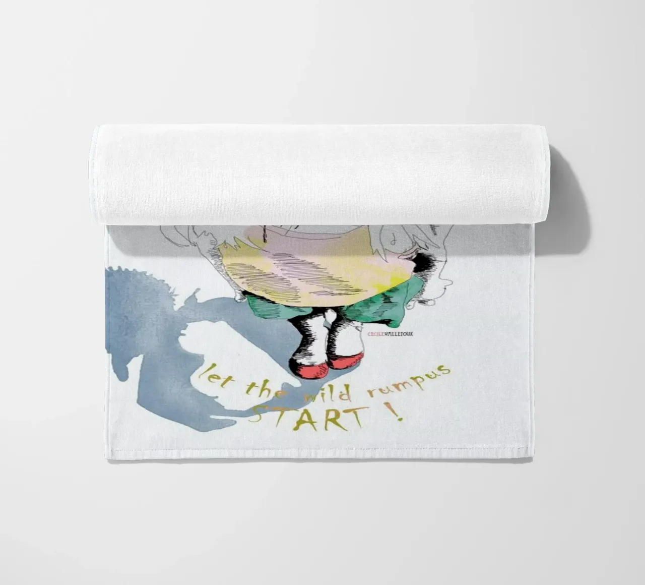 Wild Things telo mare da La Belette Rose