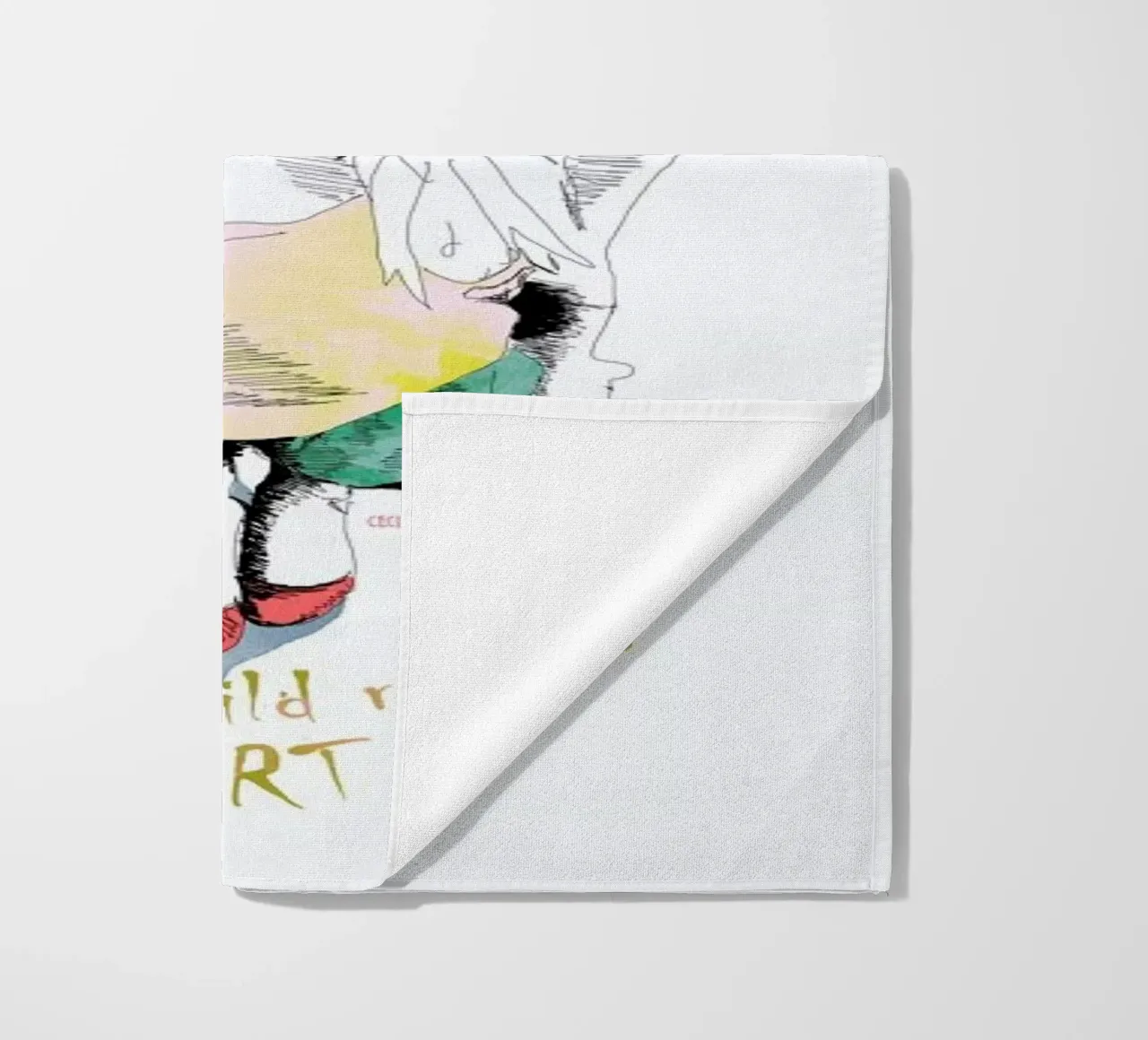 Wild Things telo mare da La Belette Rose