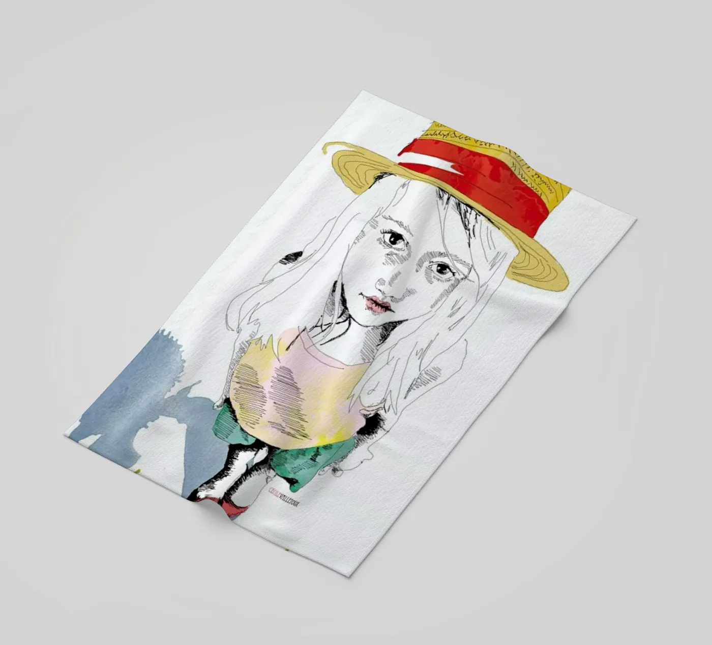 Wild Things Strandtuch von La Belette Rose