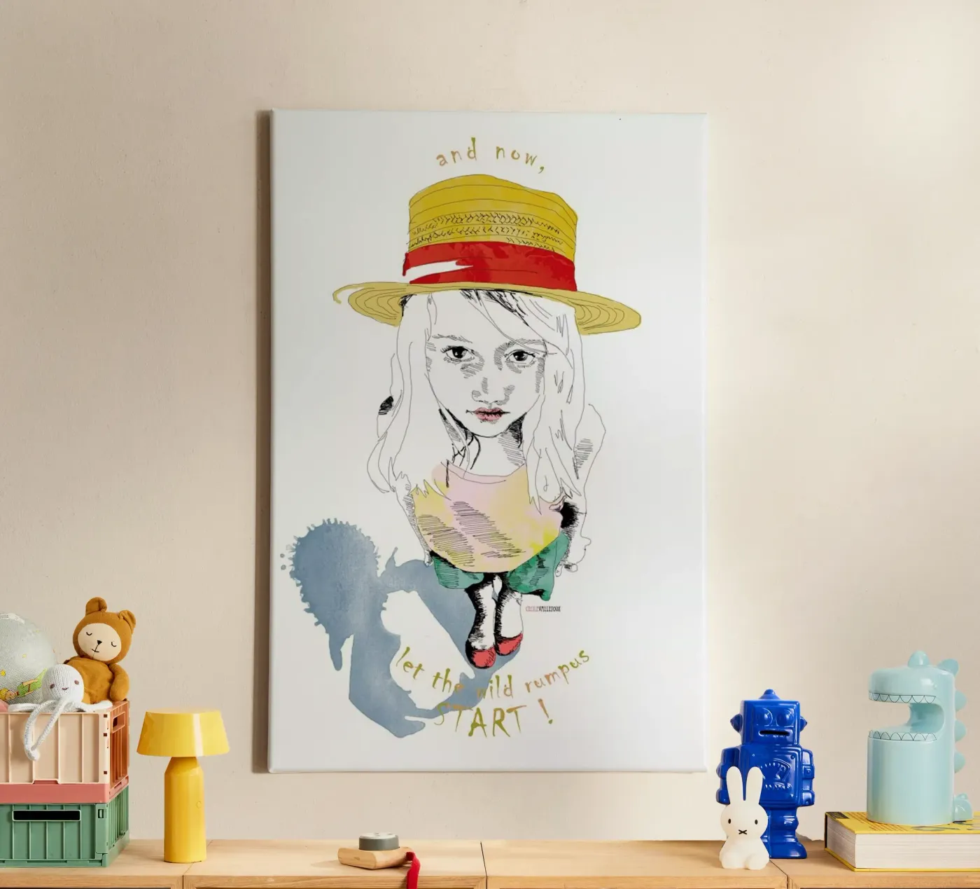 Wild Things tela da La Belette Rose