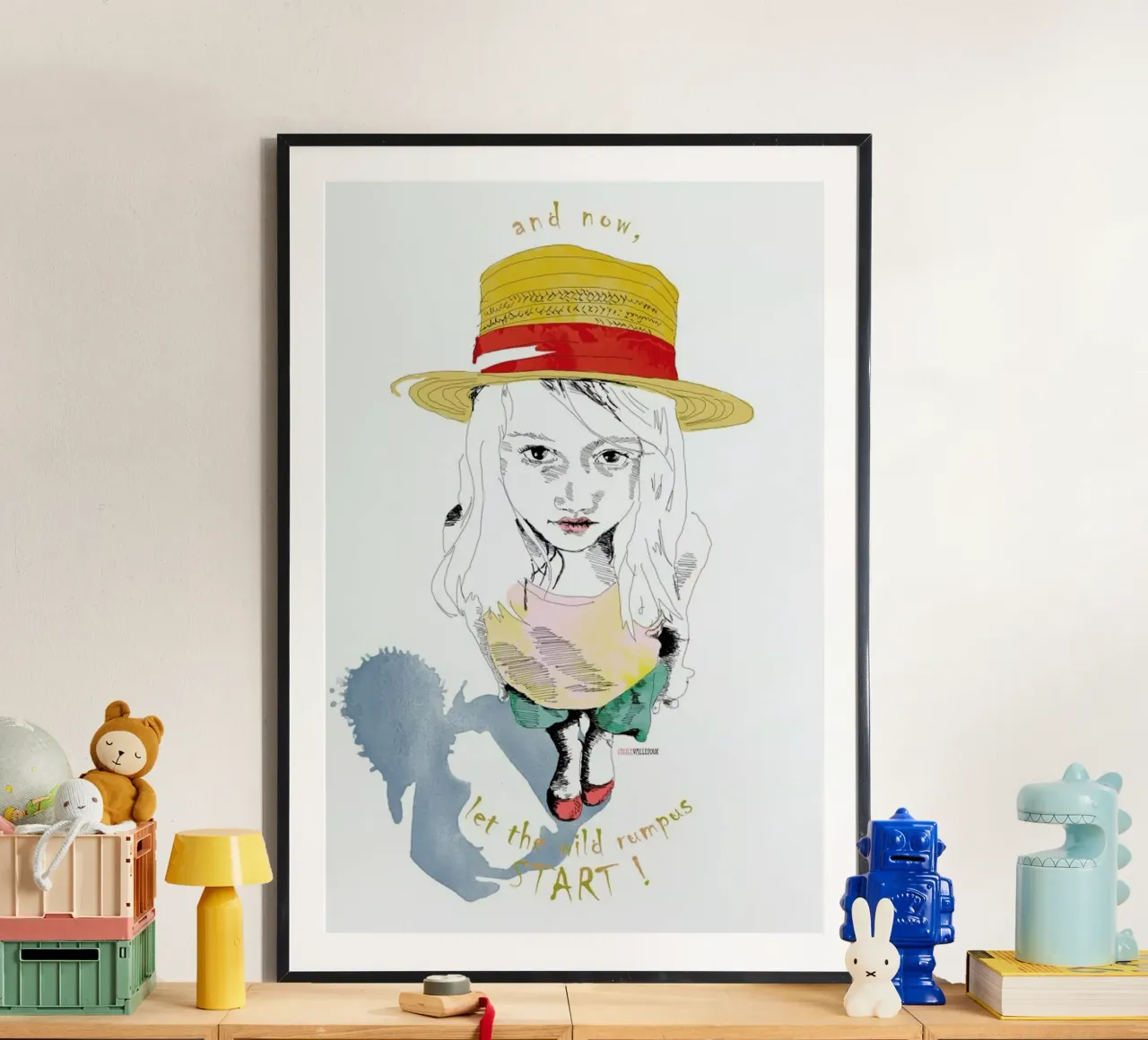 Wild Things poster da La Belette Rose