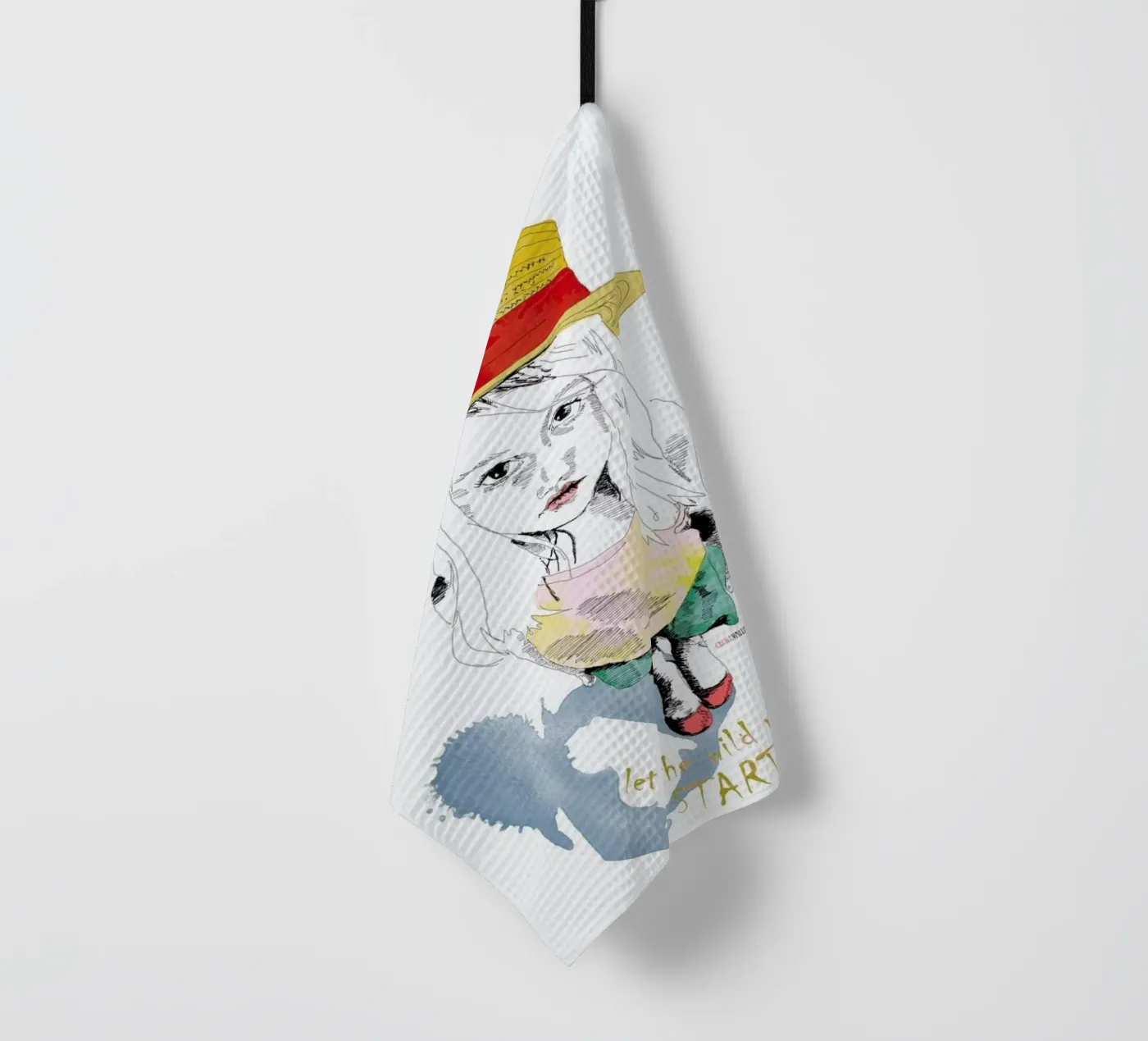 Wild Things Geschirrtuch von La Belette Rose