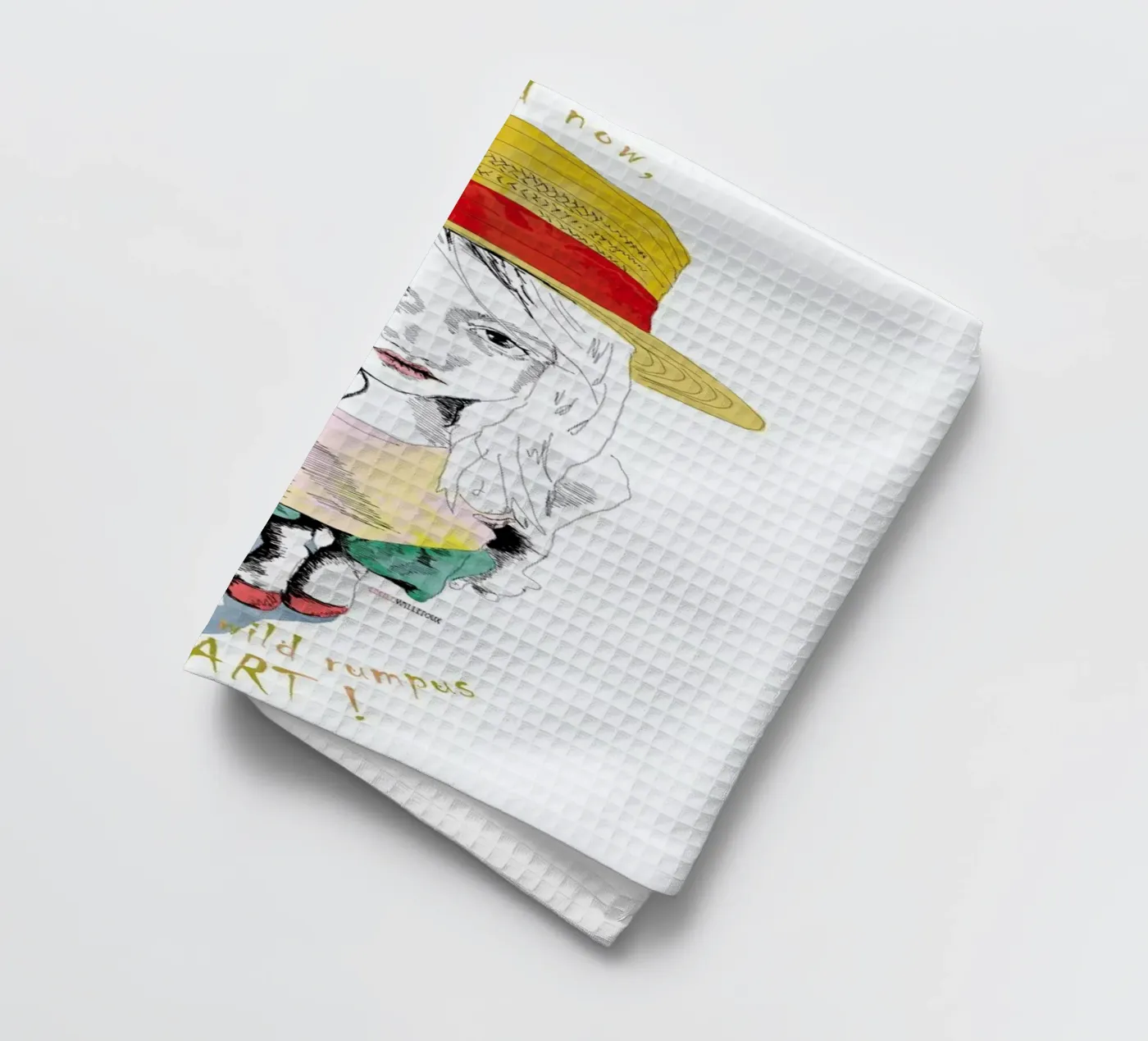 Wild Things Geschirrtuch von La Belette Rose